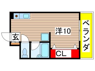 ゴールドビレッジの物件間取画像